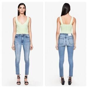 NEW Jonathan Simkhai Jensen Darted Jean in Blasted